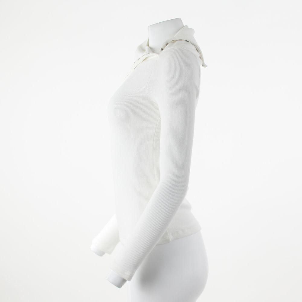 Enza Costa Split Collar Top - Picture 4 of 5